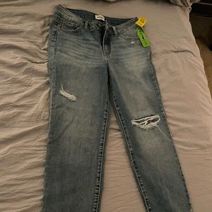 Girls Denim Girlfriend Jeans, Size 14. New with tags